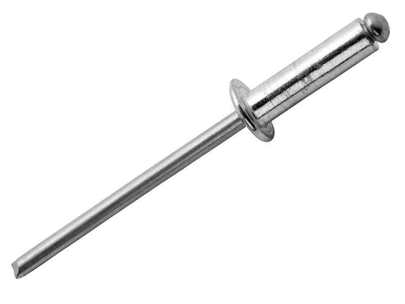 Rapid Hochleistungs-Nietnieten 4,8 x 25mm, Blister mit 50 Stück