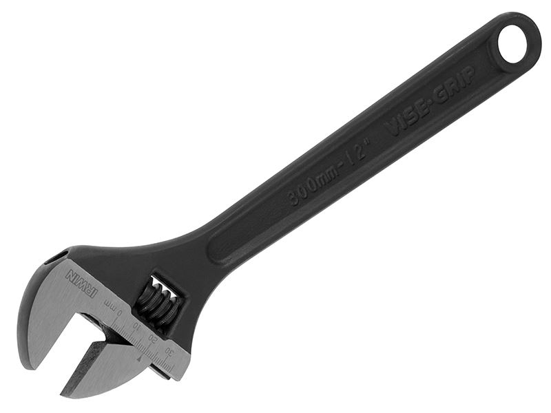 IRWIN Vise-Grip Adjustable Wrench with Steel Handle, 300mm (12in)