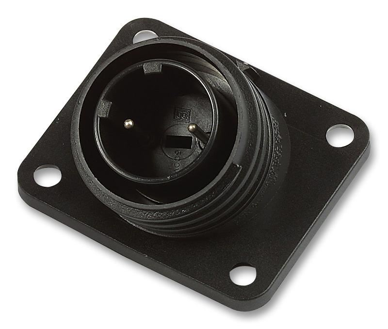 BULGIN Buccaneer 3-Way Panel Plug, Nylon/Brass