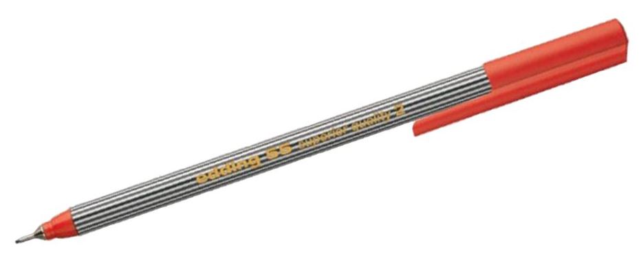EDDING - Pen Fineliner Hujung Halus - Merah