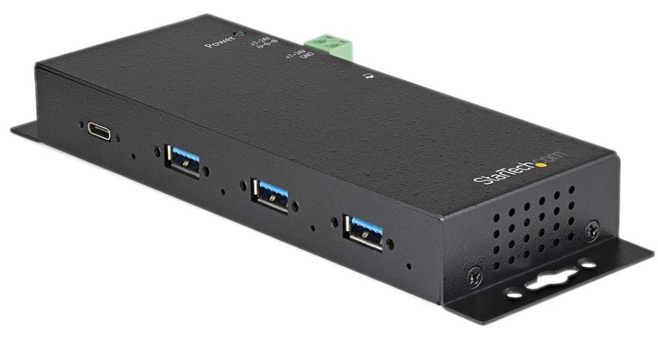 STARTECH 4-Port USB 3.2 Hub with USB-C/A & Surge Protection