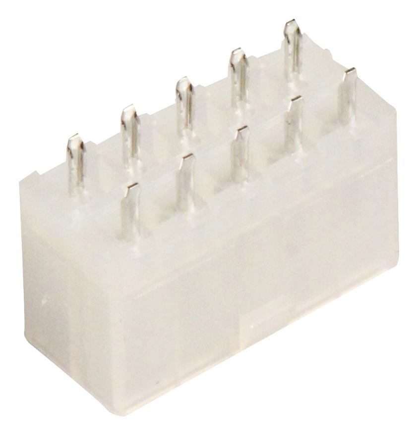 AMP TE Connectivity Conector Vertical 4.2mm, 10 Pines