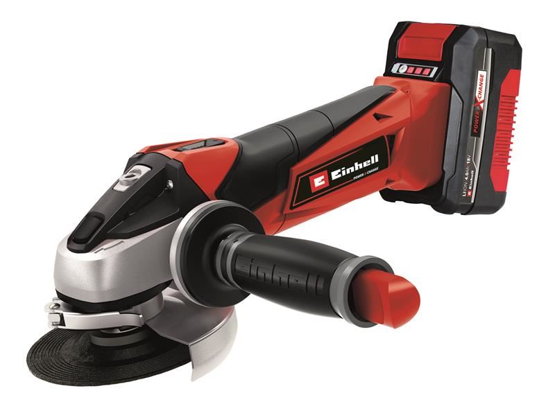 Einhell TE-AG 18/115 Li Haakse slijper, 18V, 4.0Ah, Power X-Change