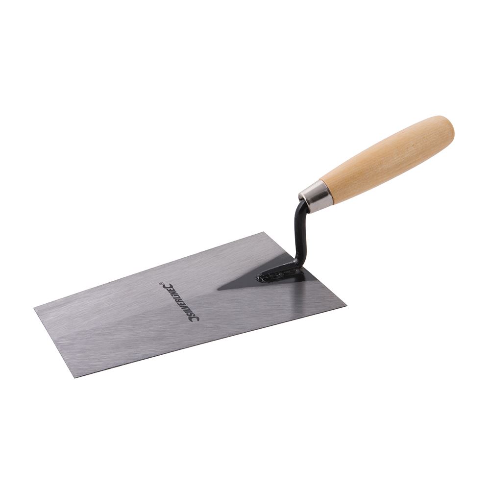 Silverline 180 x 110mm Bucket Trowel with Hardwood Handle