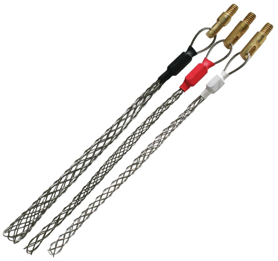 SUPER ROD Kit Calza Super Grip per Cavi (4mm-15mm), 3 Pezzi, Acciaio Inossidab.