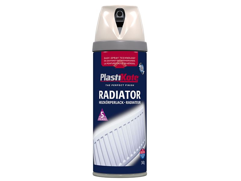 PlastiKote Twist & Spray - Peint Radóitear Magnolia, 400ml