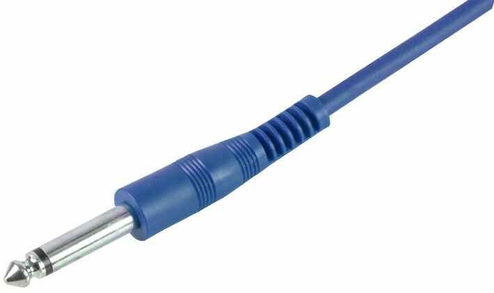 Pulse Cavo Jack Mono 6.35mm (1/4”) per Chitarra, 6m, Blu