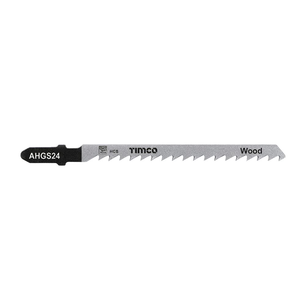 Lames de scie sauteuse Timco HCS pour bois, T244D, paquet de 5