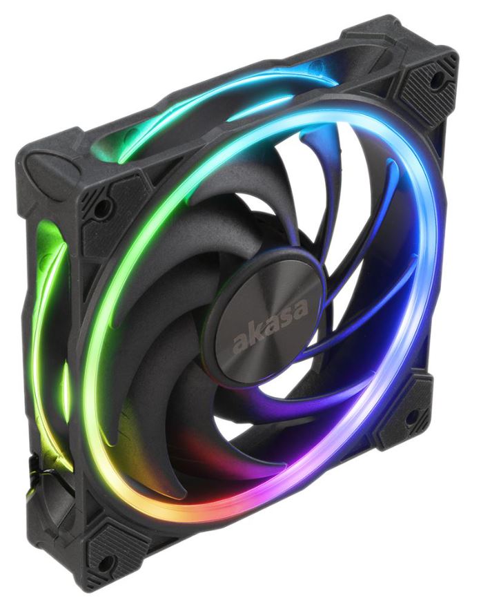 AKASA SOHO AR aRGB LED Lüfter, Schwarz 120mm