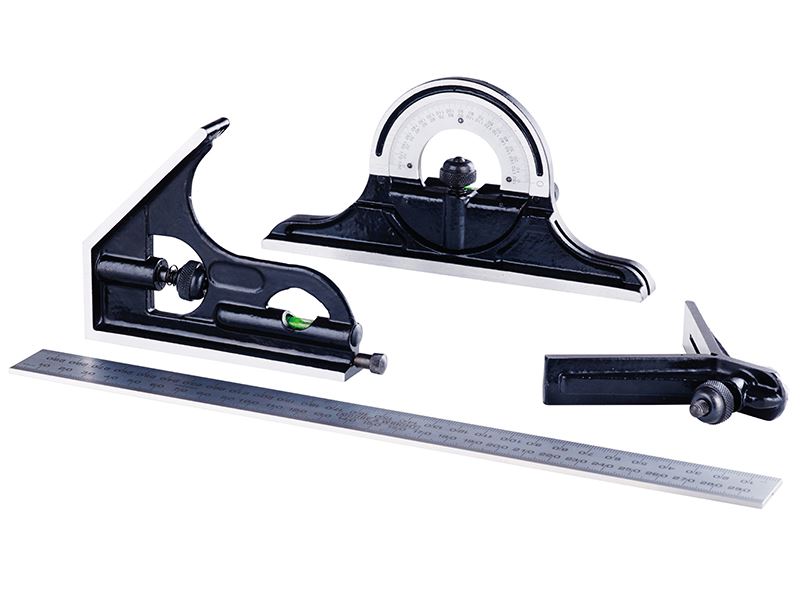 Moore & Wright MW521-01 180° Combination Set, 4-Piece, 300mm (12in)