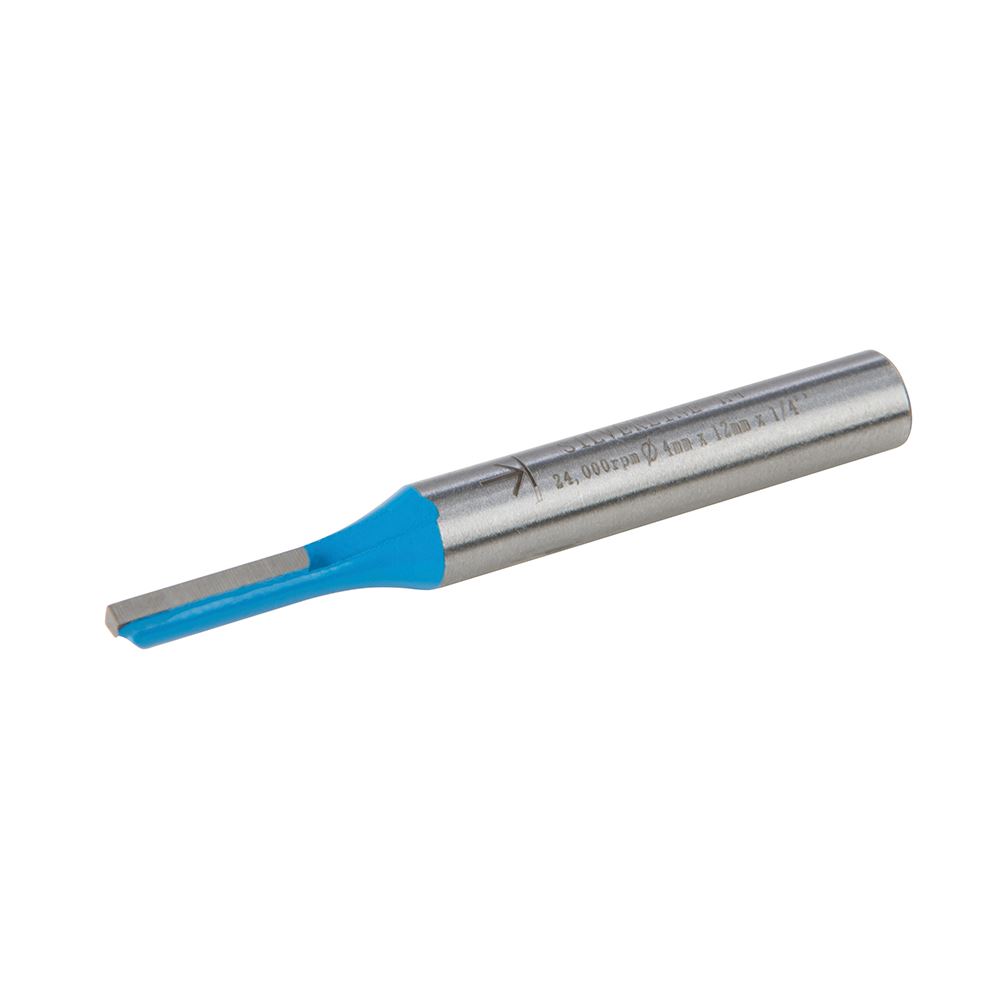 Silverline 1/4インチ ストレートメトリックカッター TCT刃 4x12mm
