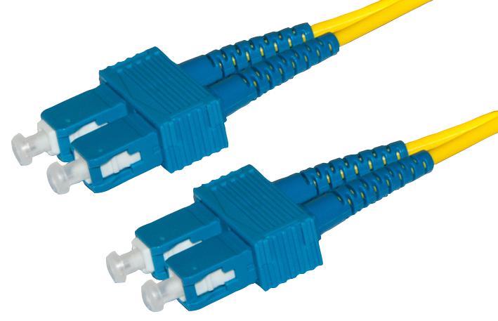 CONNECTIX 1m OS1 SC-SC Singlemode Fibre Optic Patch Lead
