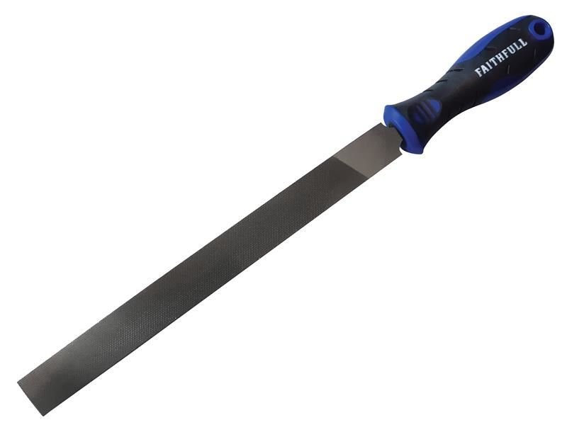 Faithfull Handfeile mit Griff, Zweitschnitt, 250 mm (10 Zoll)