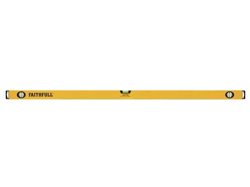 Faithfull - Leibhéal Bosca le 3 Fheadán, Alúmanam, 120cm (48 orlach)