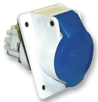 Pro Power 32A 240V Blue IP44 Panel Mount CEE Socket