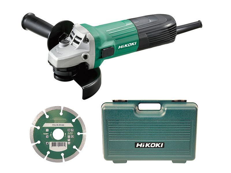 HiKOKI G12STX/J8 ダイアモンドブレード付き角型グラインダー 600W 115mm