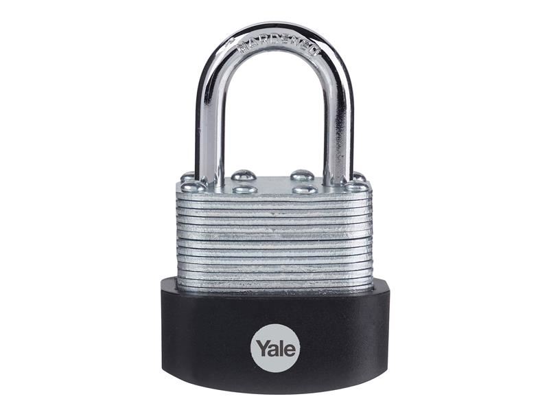 Yale High Security Laminated Steel Padlock, 40mm