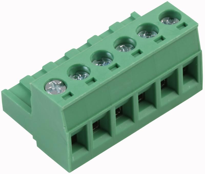 IMO PRECISION CONTROLS - Ακροδέκτης Συνδέσμου, 5.08mm, 6 Θύρες, Ορθή Γωνία
