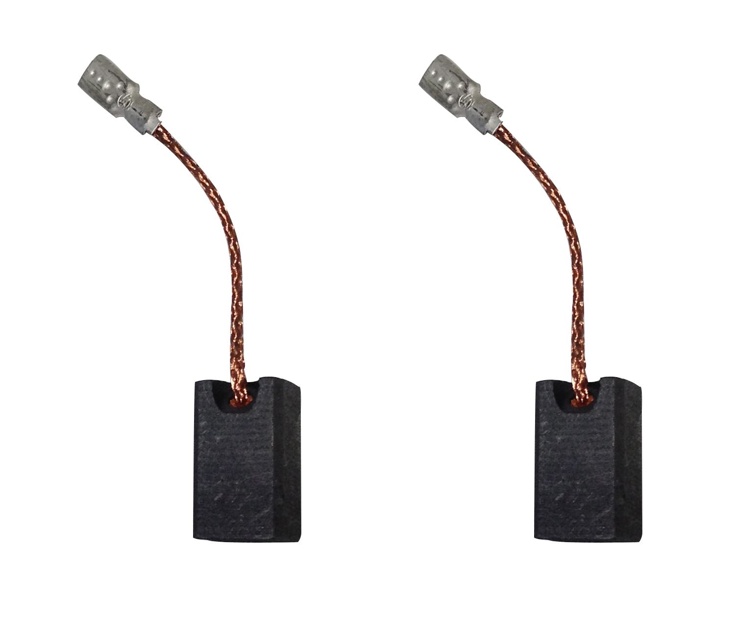 CarbonBr 2x Berus Karbon untuk Rupes Br51 Mini Grinder (Saiz 6 x 8 x 13.5mm)