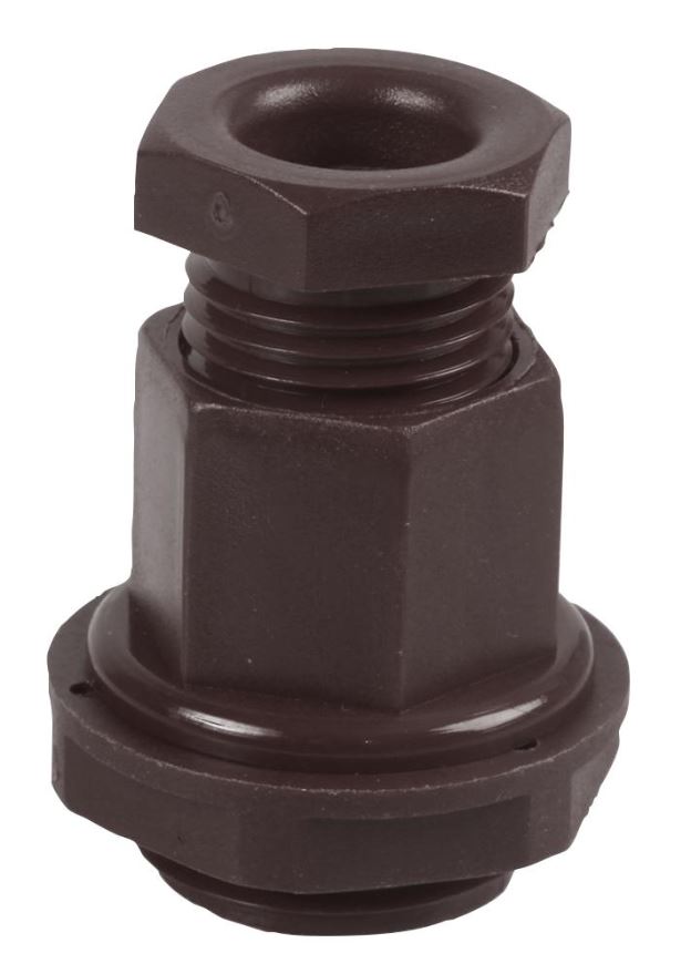 CONCORDIA TECHNOLOGIES - Gland Kabel M20, 7-10.5mm, Hitam, IP68, Pek 10