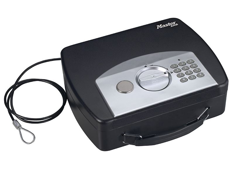 Master Lock - Tragbarer digitaler Safe mit Kabel