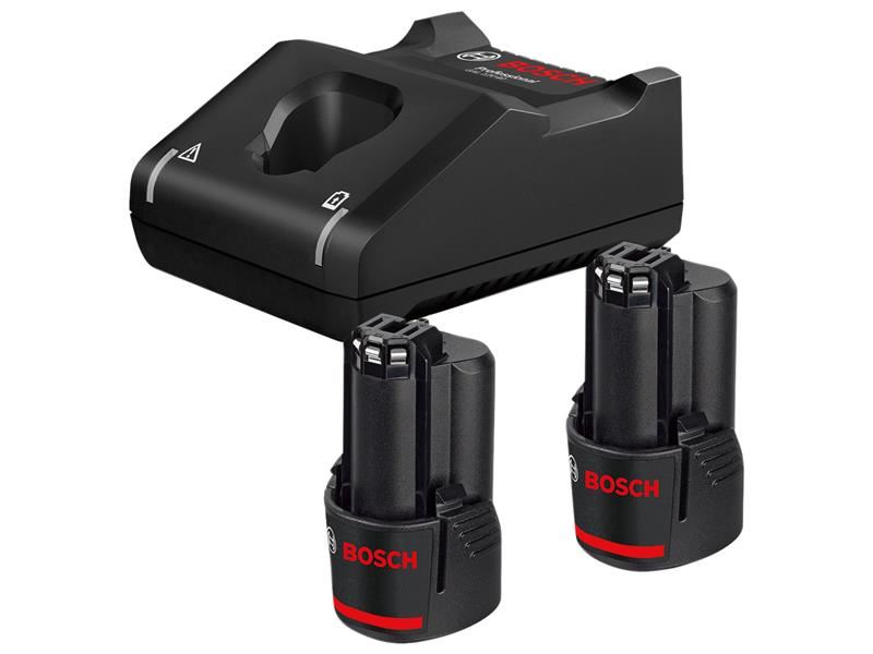 Bosch GBA 2.0Ah Battery & Charger Starter Kit, 12V
