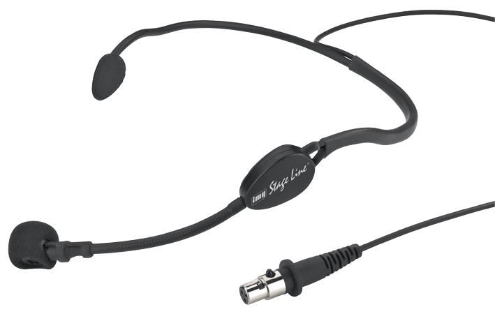 IMG STAGE LINE Micro-casque étanche cardioïde, Câble 1,1m