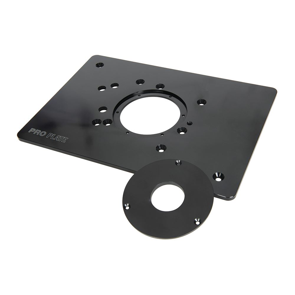 Rockler Aluminium Pro Router Plate for Triton Routers - 210 x 298mm