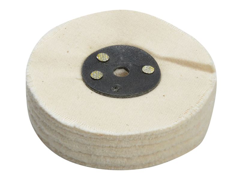 Zenith Profin Unstitched Calico Polishing Mop, 3in x 50 Fold