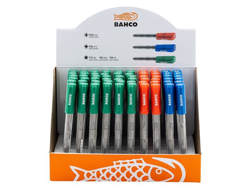 Bahco - Tacaire Graifteoir Peann Taispeána, Tacar 60 Píosa