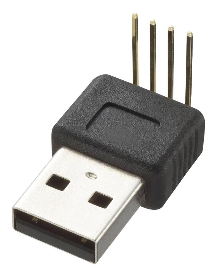 CLEVER LITTLE BOX - USB Type A 插頭轉 4 針 PCB 端子, 90 度直角