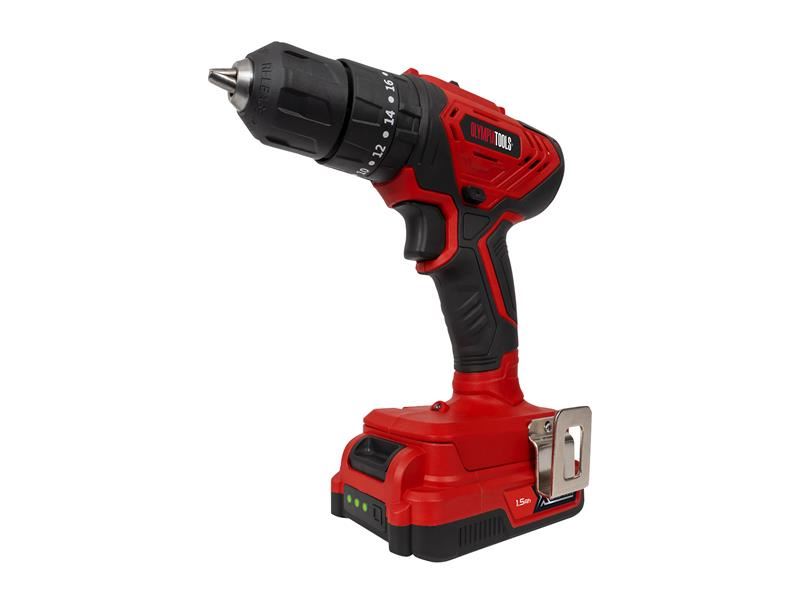 Olympia X20S Perceuse-visseuse sans fil 20V avec batterie Li-ion 1,5Ah