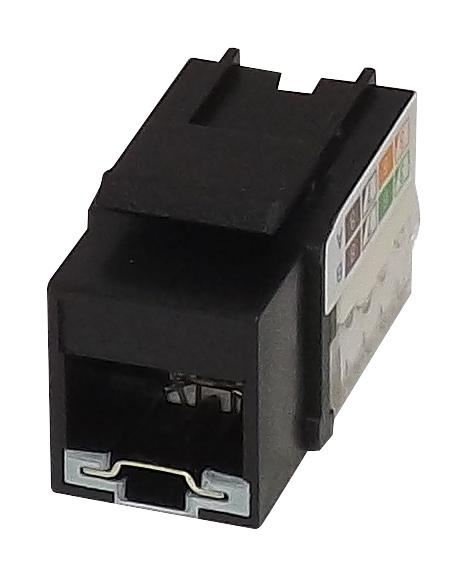 TUK LOKJAC Cat6 Εργαλειοχωρίς Κλείδωσης Keystone Jack, Μαύρο