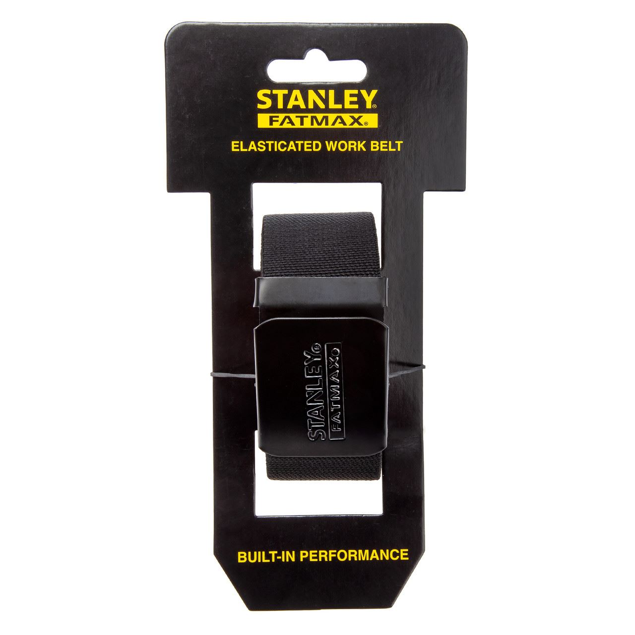 Stanley FatMax Elasticated Work Belt, Black, One Size