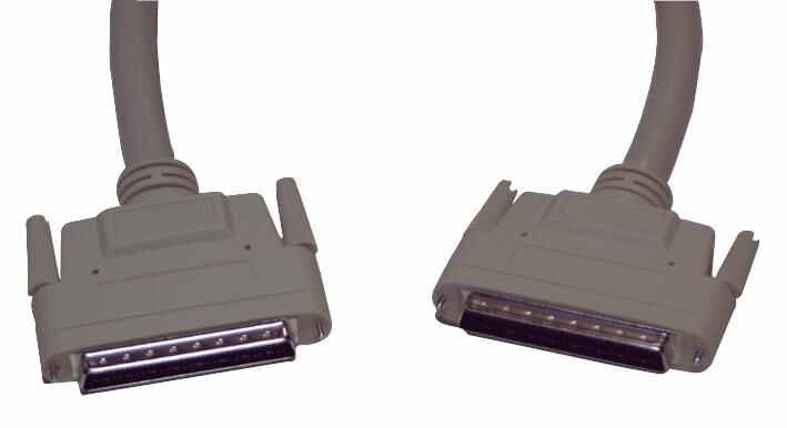 HiLo PRO SIGNAL - 1m SCSI III 68-Pin D-Stecker auf 68-Pin D-Stecker Kabel