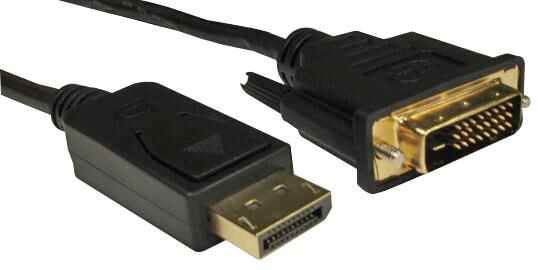 Pro Signal 3m 디스플레이포트 to DVI-D 케이블, 블랙