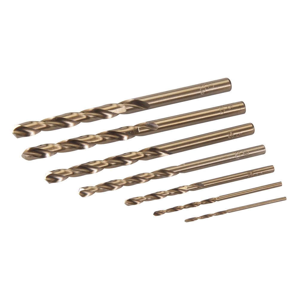 Silverline - Set Mata Gerudi Kobalt 7 Keping 1.5-6mm