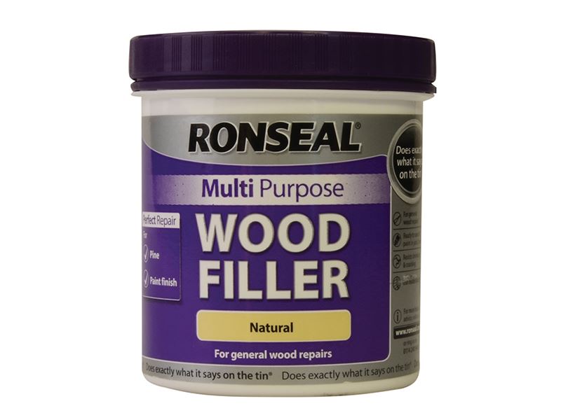 Ronseal Multipurpose Wood Filler, Natural, 930g