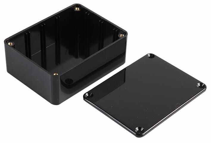 Multicomp - Boîtier noir ABS avec couvercle, 178x122x74mm