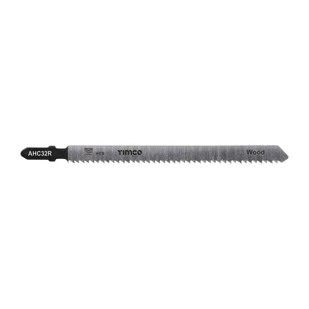 Timco Jigsaw Blades, HCS, Wood Cutting, 5-Pack, T101BRLong