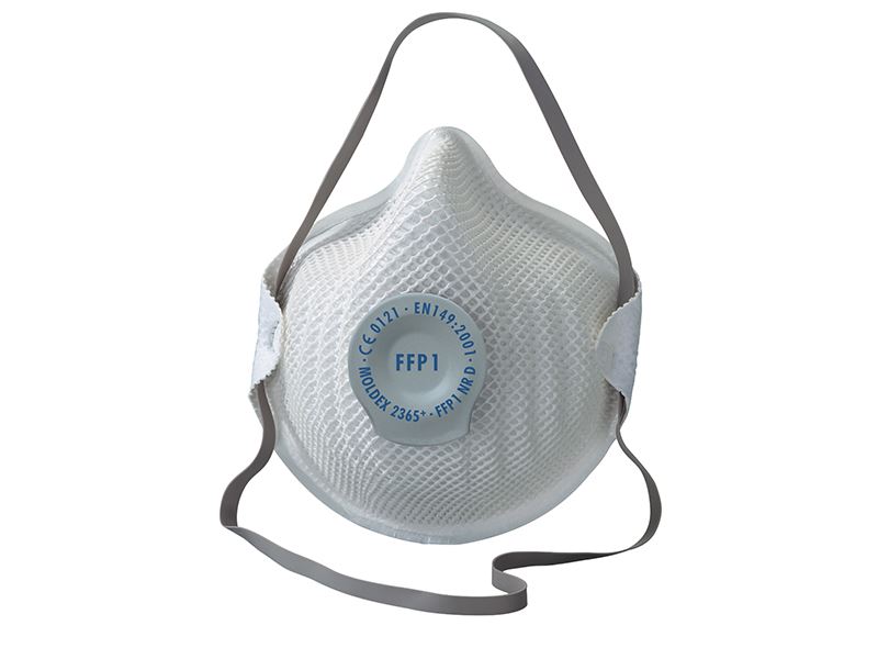 Moldex מסיכת אבק FFP1 NR D עם שסתום (חבילת 20)