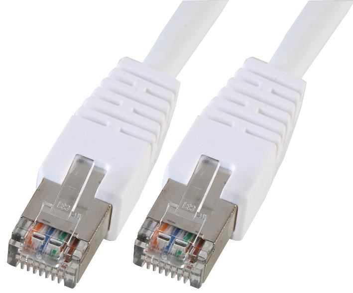 PRO SIGNAL RJ45 Cat5e S/FTP Ethernet Patch Cable, 5m, White