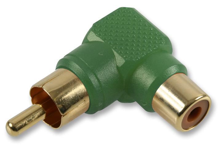 PRO SIGNAL Phono Adaptor, 90 Degree, Gold Plated