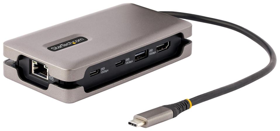 STARTECH USB-C Staisiún Dugaí Ilchuspóireach 6-in-1 le HDMI 4K