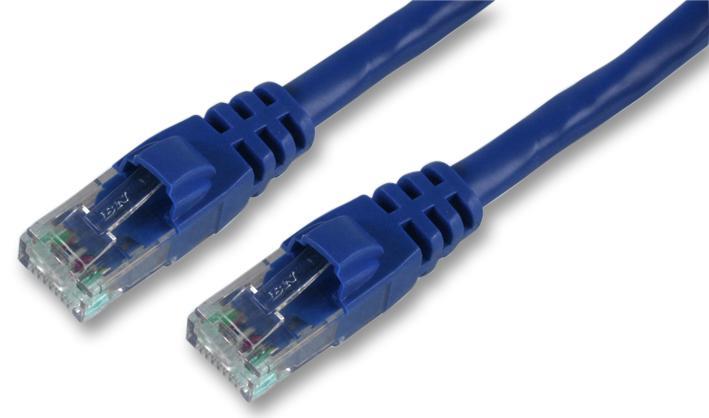 TUK RJ45 Male to Male Cat6 Ethernet Patch Cable, 10m, Blue