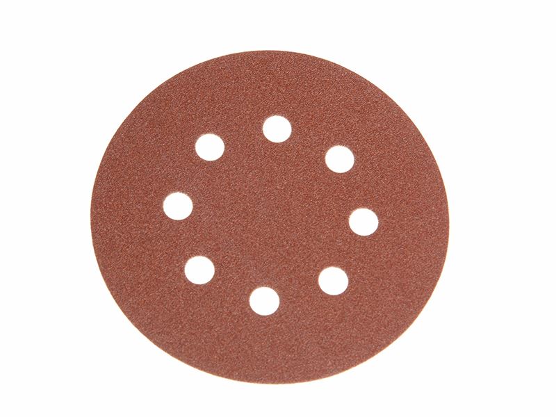 Faithfull - Dioscaí Ceapadh Hook & Loop 125mm x 40G (Paca 25)