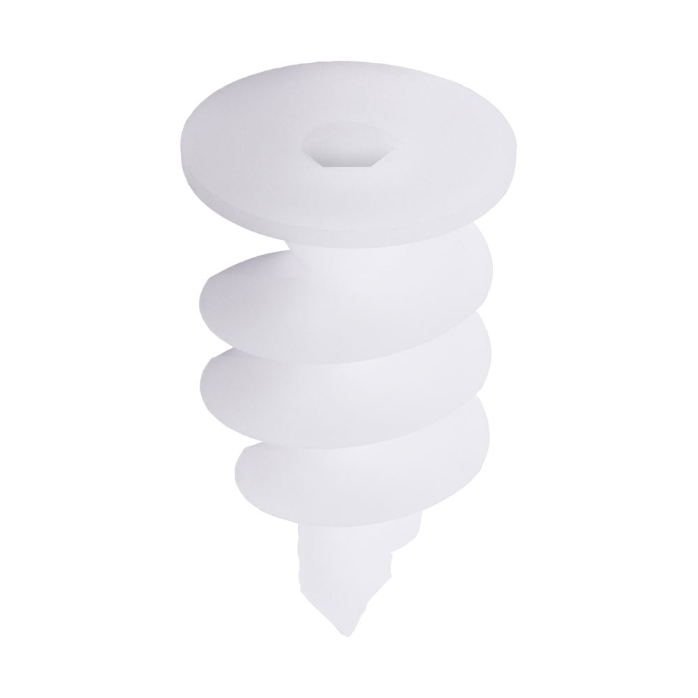 Timco 50mm Ziel-Plast Isolatie Spiraaldowels (20 stuks)