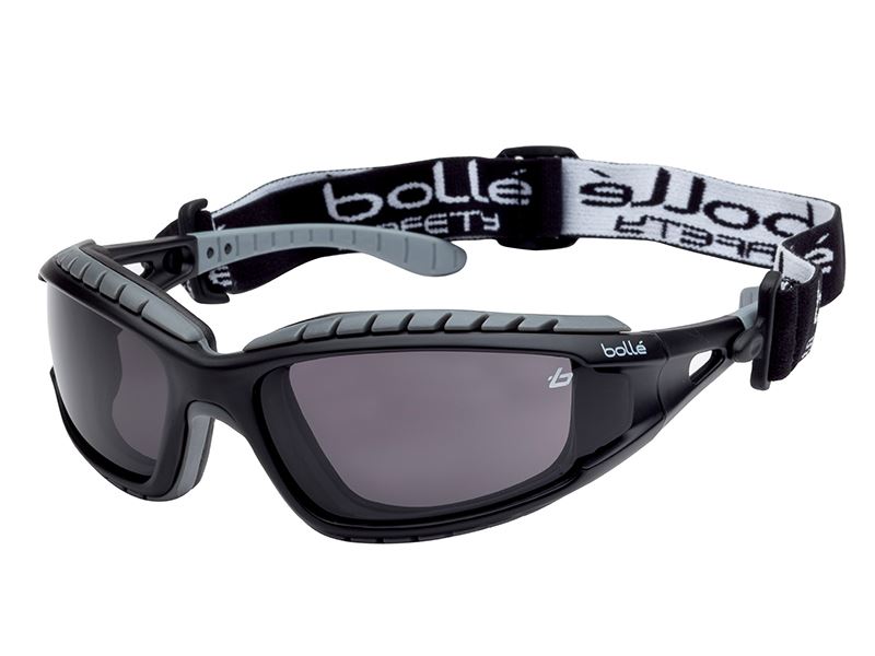 Bollé TRACKER PLATINUM® Vented Safety Goggles, Smoke