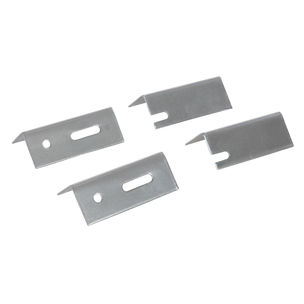 Dickie Dyer Replacement Radiator Brackets, 76mm, 4-Pack