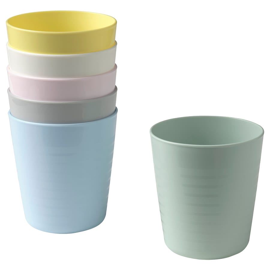 IKEA KALAS Mokkenset – Gemengde Kleuren (6 stuks)